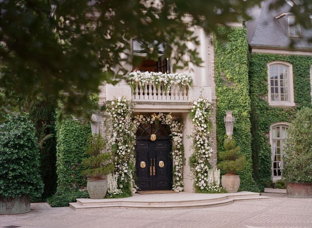 The Schlegel home ready for its close up. (Photo by John Cain)
