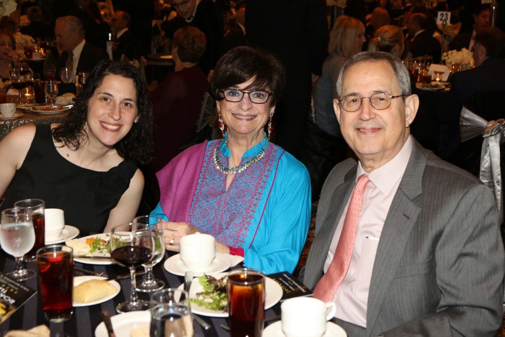 Rebecca Weiner, Leslie & Sandy Weiner (Photo by Joe Vela)