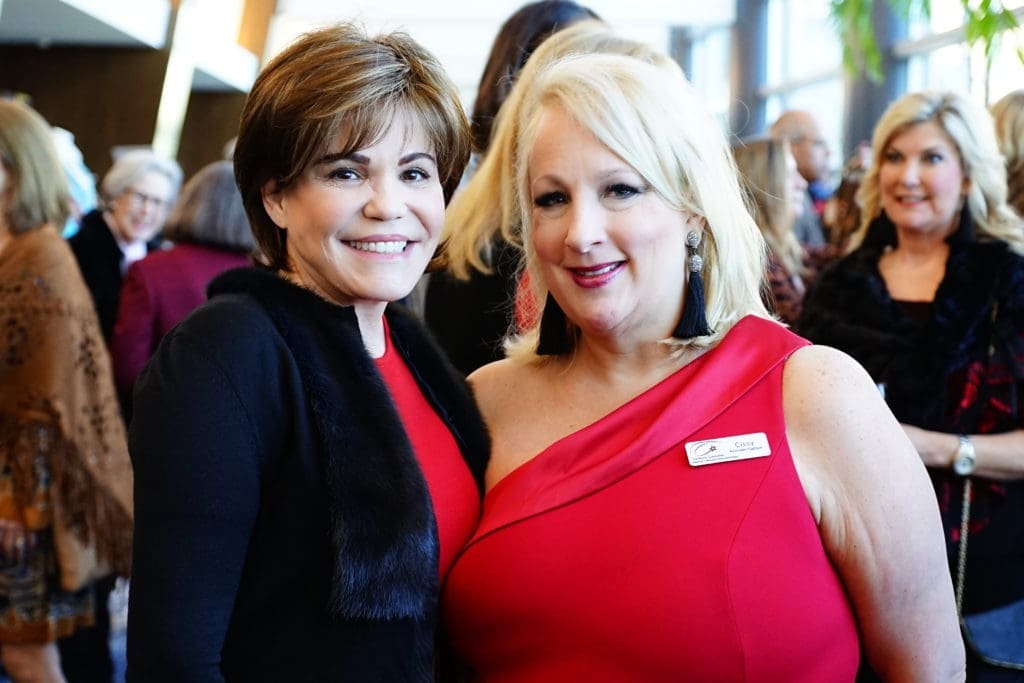Hallie Vanderhider, Cissy Abel (Photo by Michael Saavedra)
