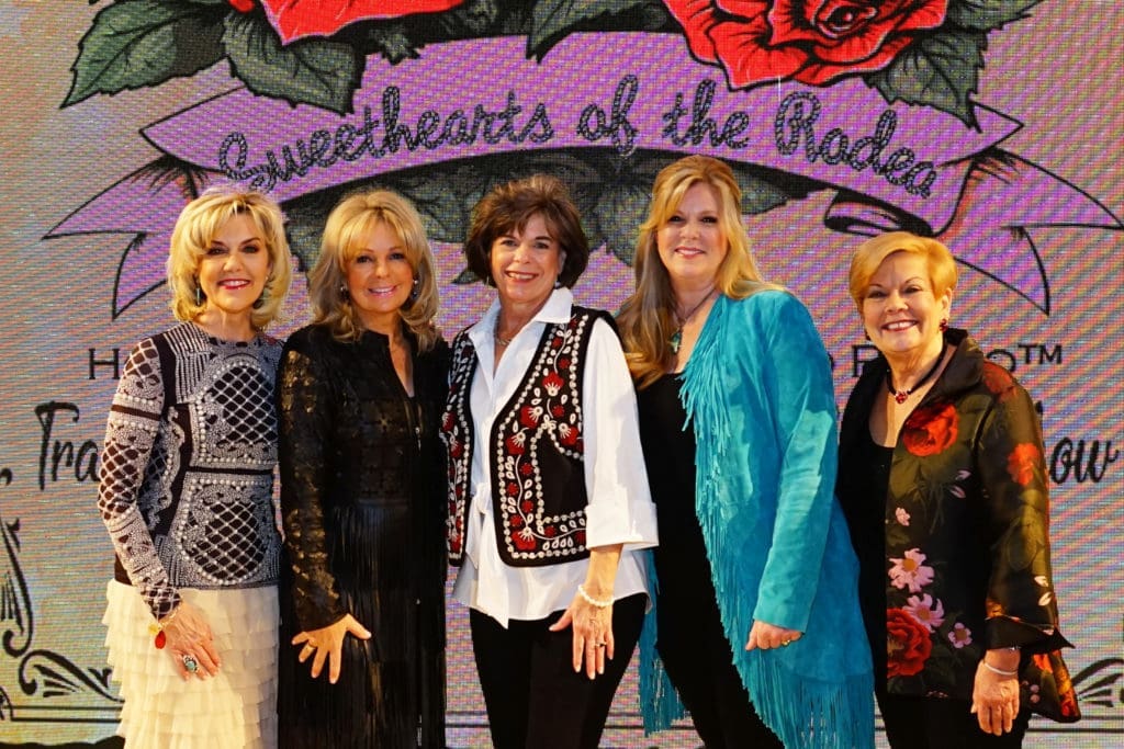 Honorees Debi Gan, Gretchen Gilliam, Pamela Logsdon, Ginger Brown and Patti Wilburn (Photo by Michael Saavedra)