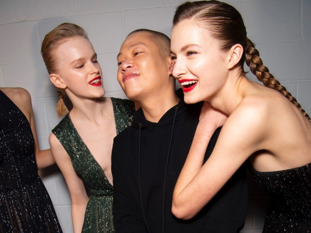 Rebel Wilson’s Golden Man Brings His Oscar Magic to Fashion Week — Jason Wu’s Double Duty