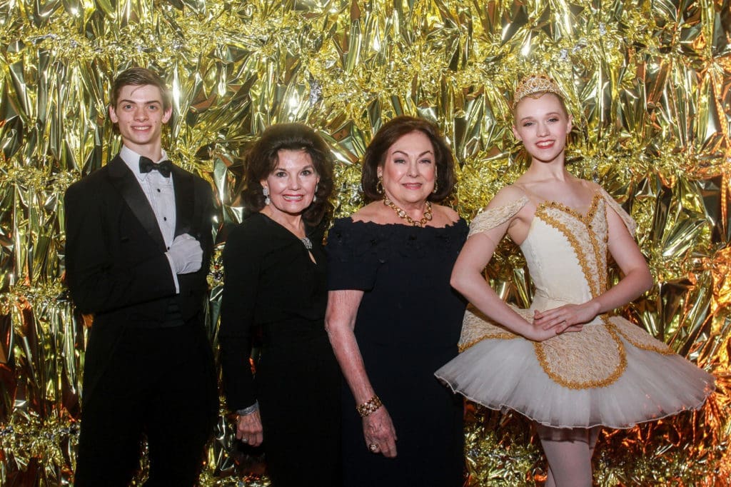 Academy dancers with Linda McReynolds, Rose Cullen (Photo by Gary Fountain)