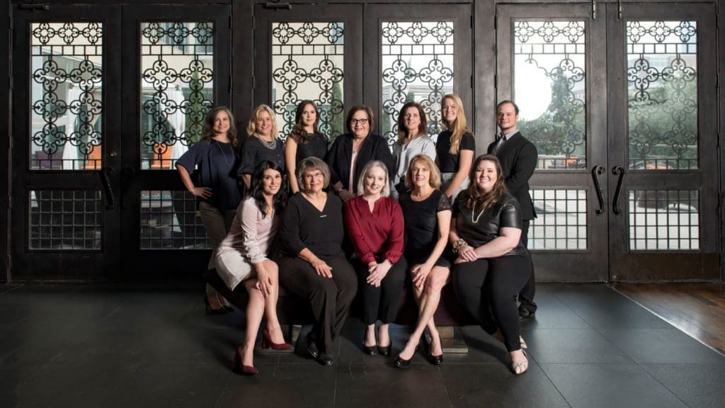 The management team at Houston's Bernstein Realty.