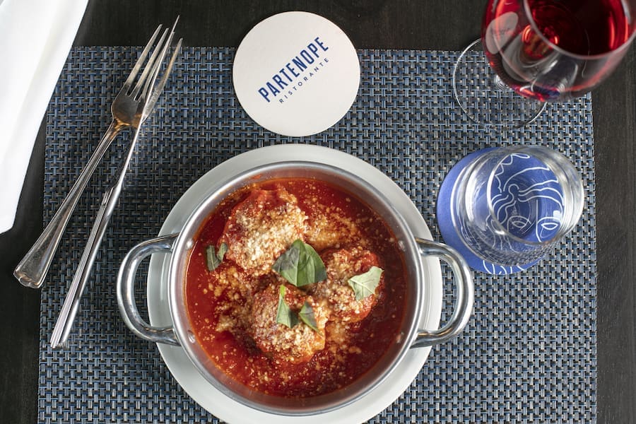 Partenope meatballs