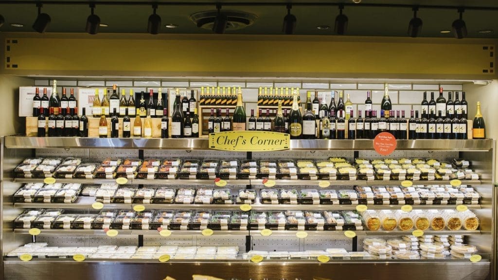 The Chef's Corner will be stocked with chef crafted meals and snacks.