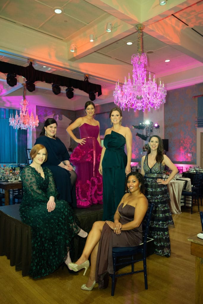 The Junior League of Houston executive committee which oversees the league's annual community contributions of $2 million in both volunteer time and financial support to 35 community projects.  (Photo by Emile C. Browne)