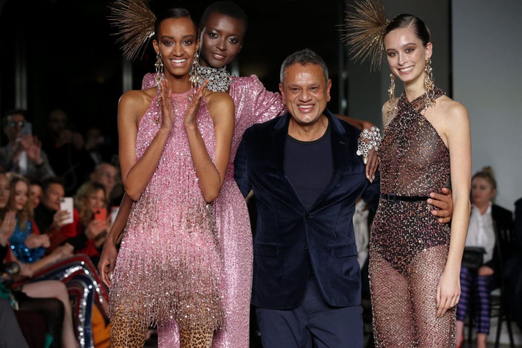 Naeem Khan Embraces Commando Models in Barely-There Salute to America — When Fashion Week Gets Racy