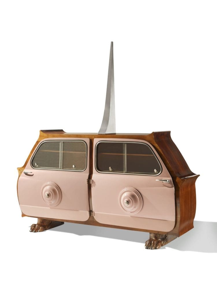 Fabio De Sanctis and Ugo Sterpini, Officina Undici's "Cielo, Mare, Terra Buffet," 1964. (Photo by Kent Pell) 