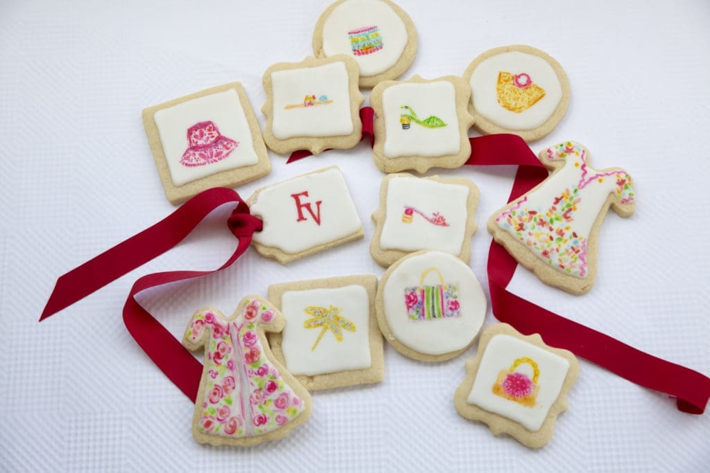 Hand-painted sugar cookies by Nancy B. Creative (Photo by Jenny Antill Clifton)
