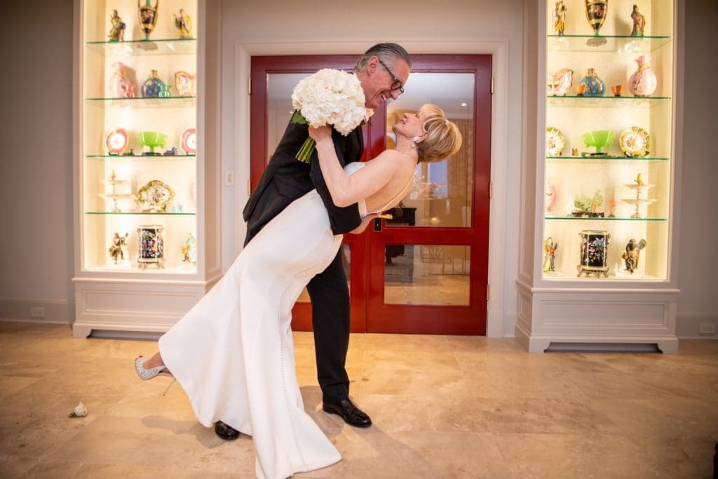 Bob Bowman & Leisa Holland-Nelson, both 72, were wed earlier this month after meeting online in December of 2018. (Photo by Michelle Watson/Catchlightgroup.com) 