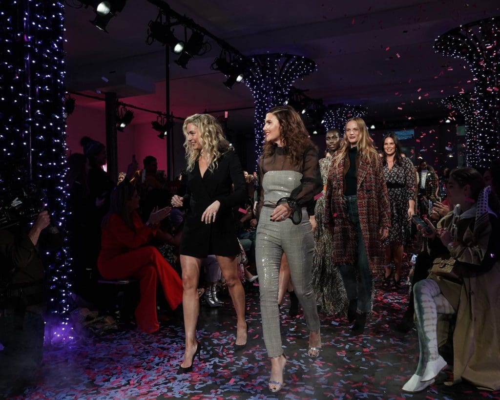 Sisters-in-Law Turn Their First Big Fashion Week Runway Show Into One Giant Party — Rocking Celebs and All