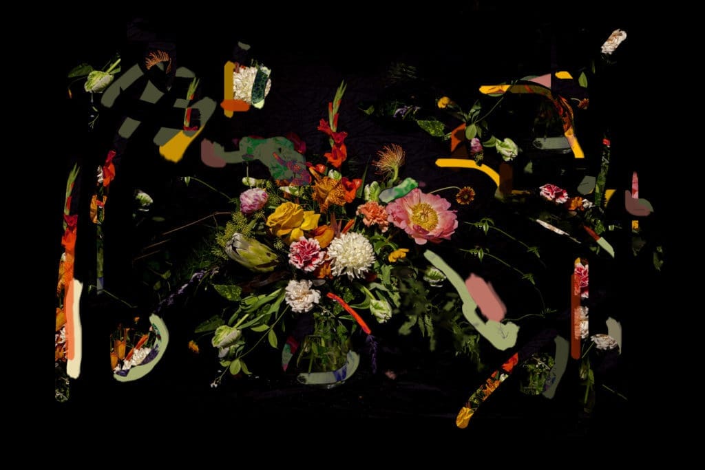 Debra Barrera's "Flower Painting," 2019