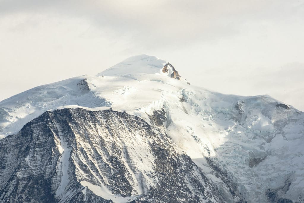 Renate Aller's "PLATE 20, #105 s, France, Mont Blanc Massif, Nov 2017," (2017, printed 2018) 