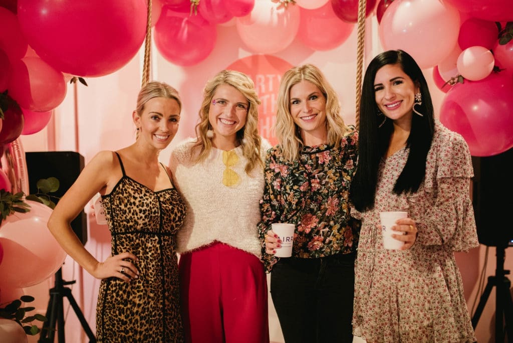 Jill Berger, Tinsley Merrill, Brooke Burnett, Lynlee Poston (Photo by Sean Whitmore)