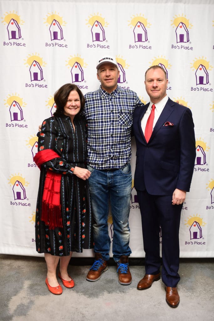 Mary Beth Staine, Bode Miller, David Shine (Photo by Daniel Ortiz)