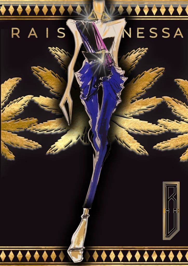 “Marrakech Spark” is the inspiration for the Raisa Vanessa fall/winter '20 collection. (Courtesy of Raisa Vanessa)