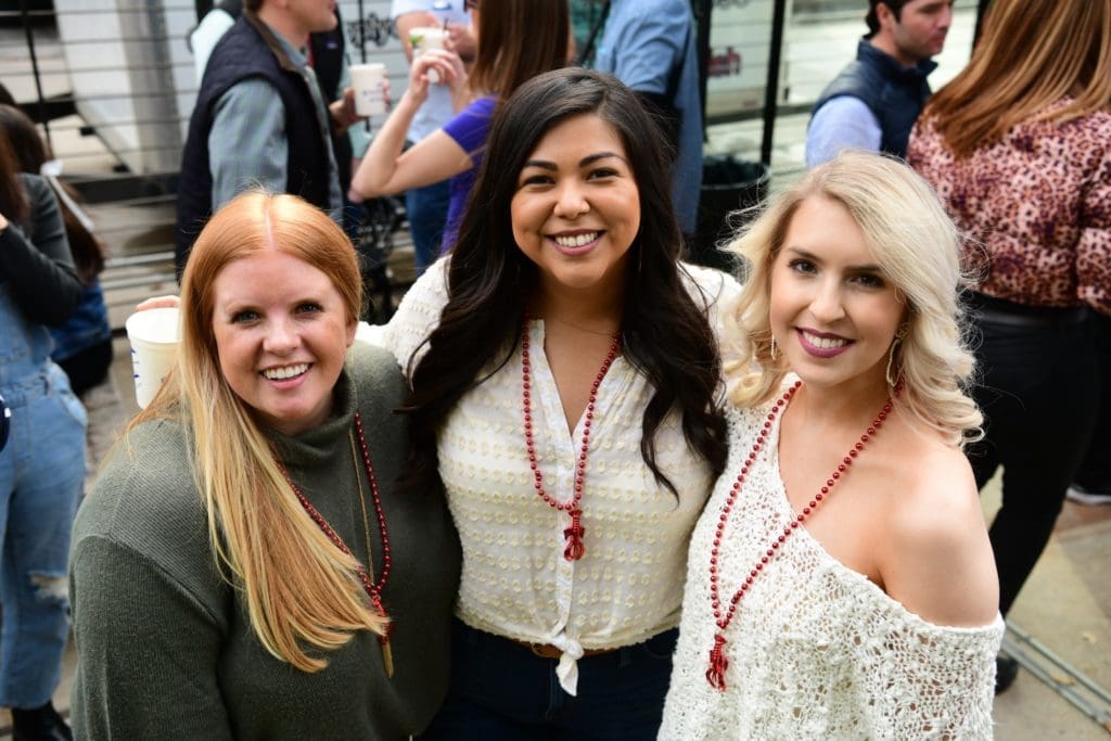 Rebecca Hoffman, Victoria Villarreal,Grace Gosnell (Photo by Daniel Ortiz)