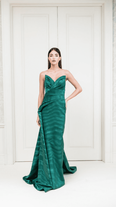 Emerald green is a big color for fall, says Cristina Ottaviano. (Photo courtesy of Cristina Ottaviano)