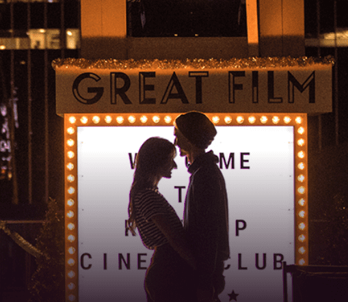 Shake up date night at the Rooftop Cinema Club.
