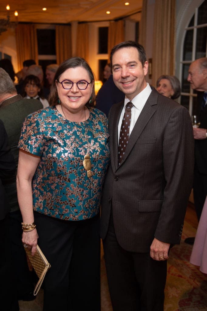 Houston Ballet board president Shawn Stephens, Houston Ballet executive director Jim Nelson (Photo by Wilson Parish)