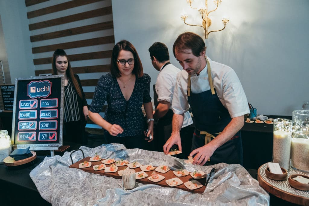 If soy and wheat were your designated allergies, Uchi's offerings were verbotten. (Photo by Chinh Phan)