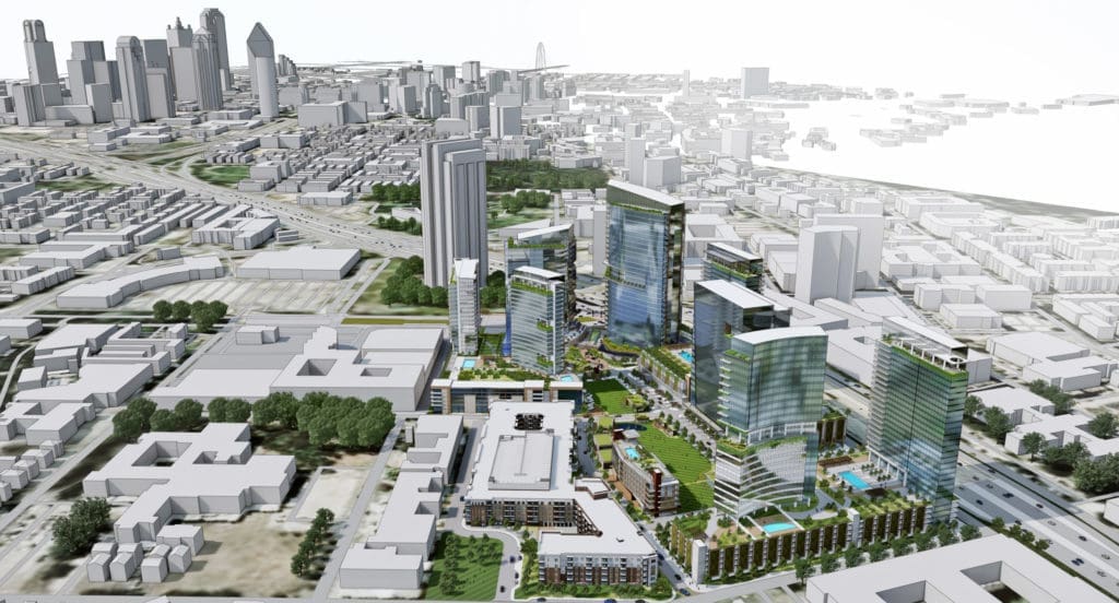 The Leaning Tower of Dallas Will Give Way to New $2.5 Billion Mega Development