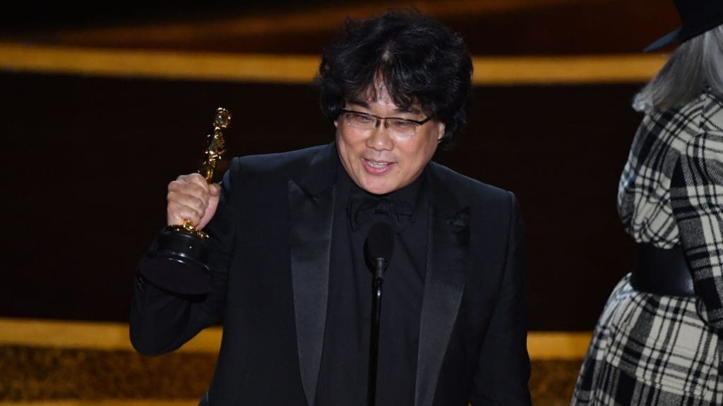 Bong Joon Ho could not have been a more charming Oscars winner, joking (or maybe not) on how he'd be drinking till morning.