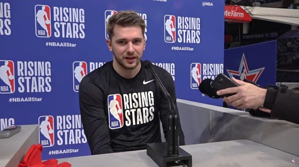 Luka Doncic thoroughly enjoyed his NBA All-Star weekend experience.