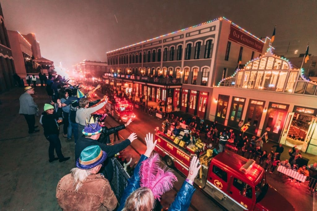 Head to Galveston for the kick-off of its 114th Mardi Gras celebration Friday Feb. 21.