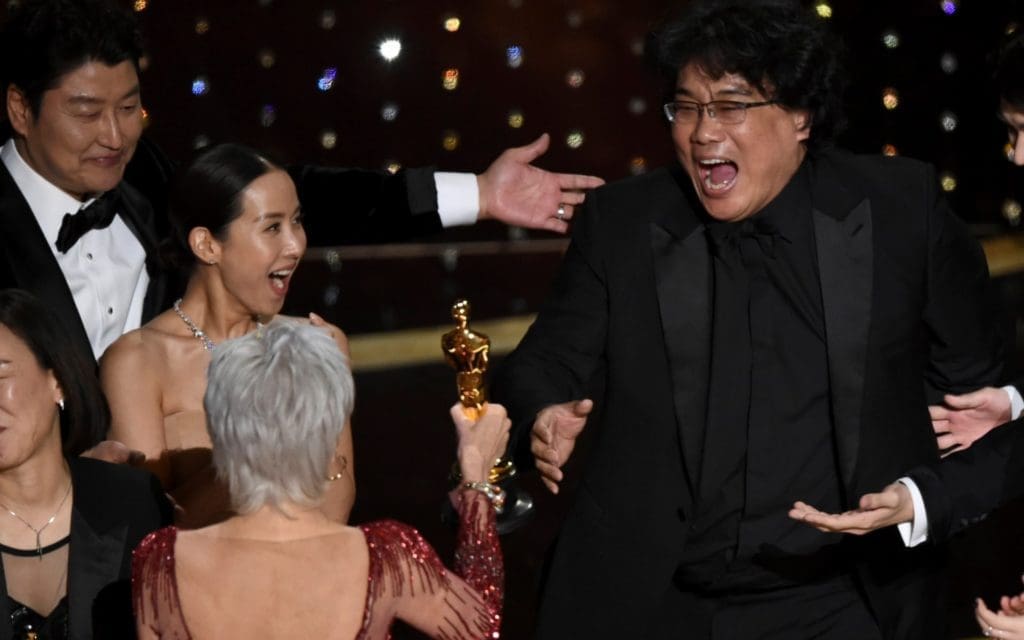 <em>Parasite</em> Director Bong Joon Ho and Chris Rock Steal Oscars Show in All the Best Ways — Finally, a Winner to Cheer