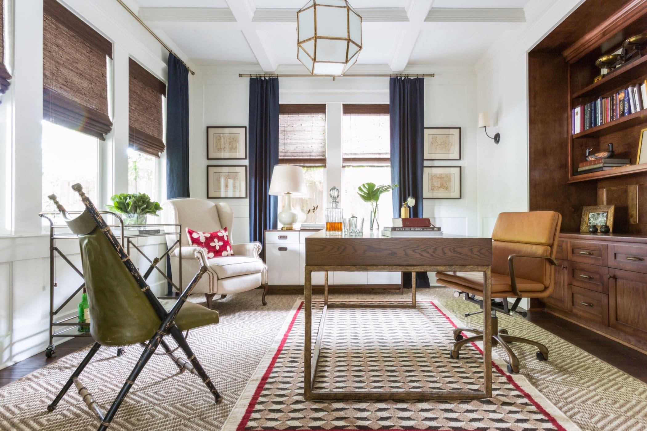 Marie Flanigan office (Photo by Julie Soefer)