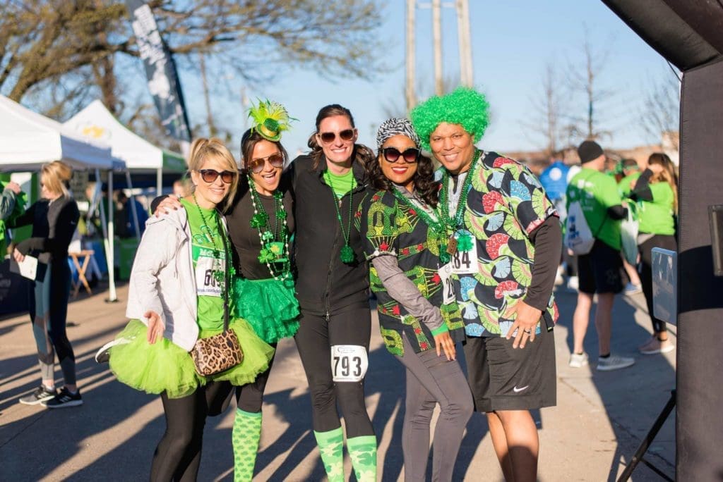Run the Shamrock Run before attending McKinney's St. Patrick's Festival. (Courtesy of McKinney St. Patrick's Festival)
