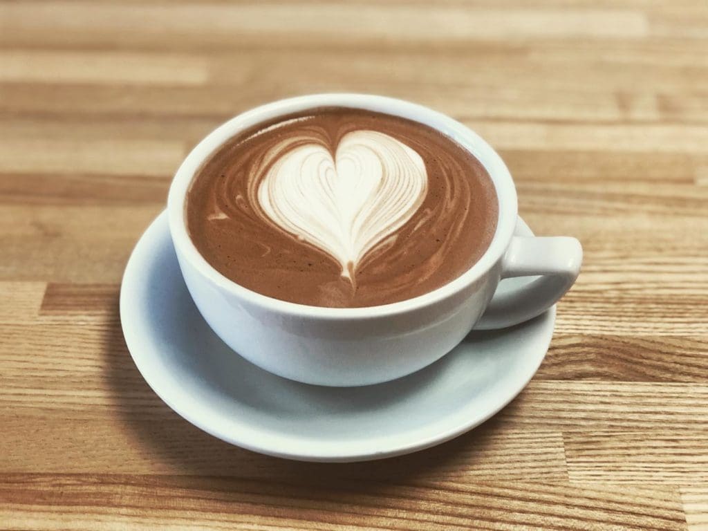 Peaberry Coffee has a nice mocha. (Courtesy of Peaberry)