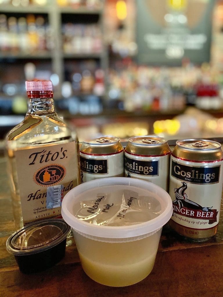 Standard Pour, Parliament, and The Clover Club have combined to offer Standard Door Delivery. (Courtesy of Standard Door)