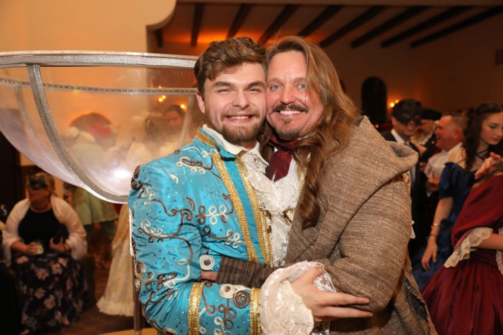 Father and son Alexei Pupelis and Rob Pupelis (Photo by Priscilla Dickson)