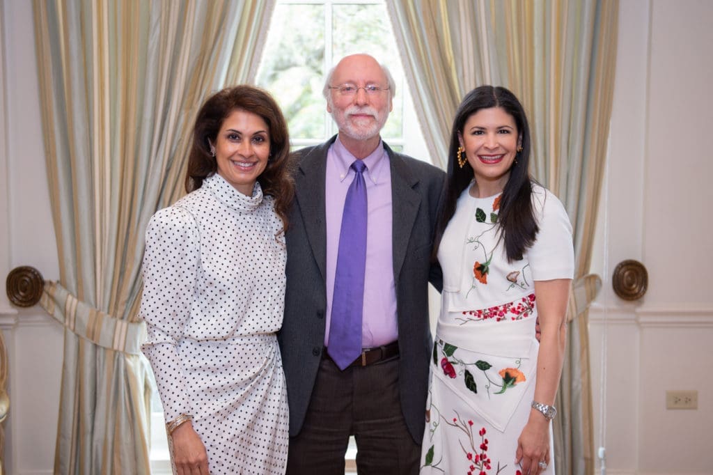 Rishma Mohamed, Dr. William R. Stixrud, Kristy Bradshaw (Photo by Wilson Parish)