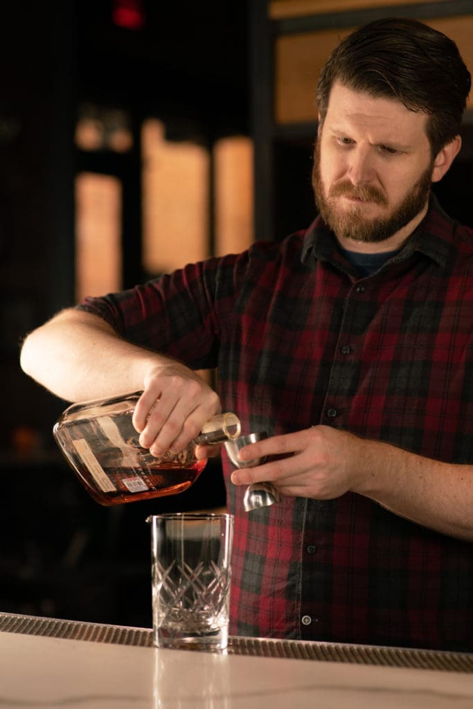 Bartender David Jennings