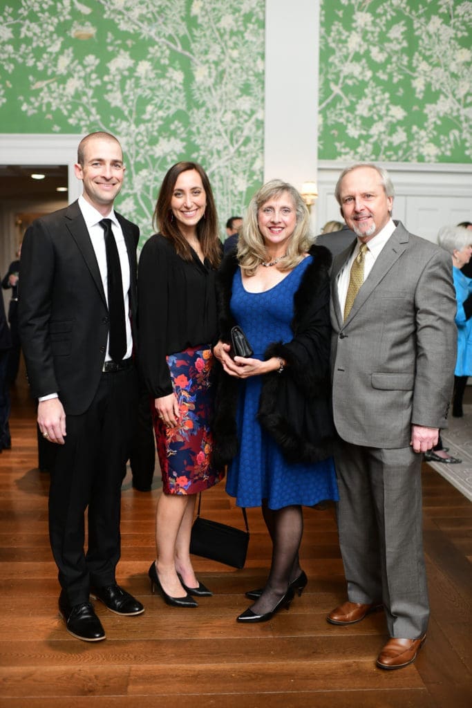 Dave & Laura Morris, Patricia Hattenbach, Jim McCallum (Photo by Daniel Ortiz)
