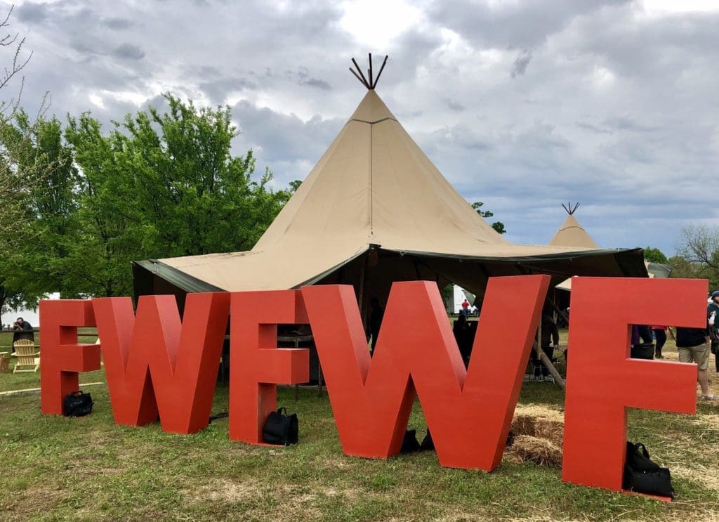 Entrance to the Fort Worth Food + Wine Festival. (Photo by Courtney Dabney).