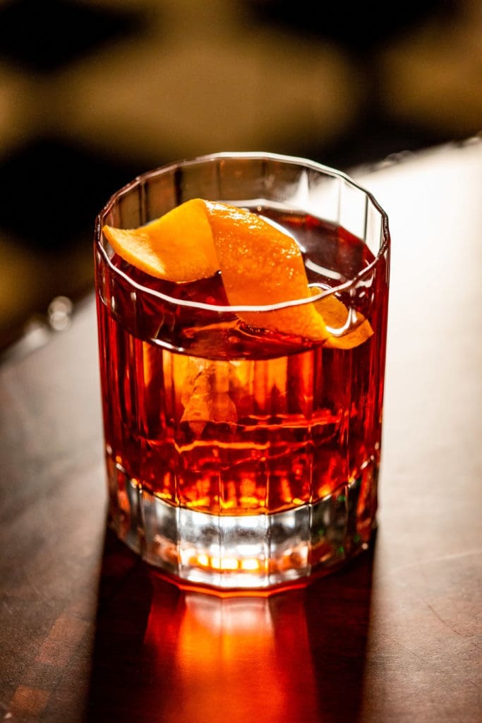 The classic Negroni served at Turner's at The Annie Café & Bar. (Photo by Kirsten Gilliam) 