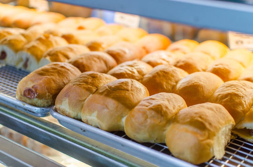 You can almost smell the yeasty goodness in the savory sausage kolaches. (Photo by Carla Gomez)