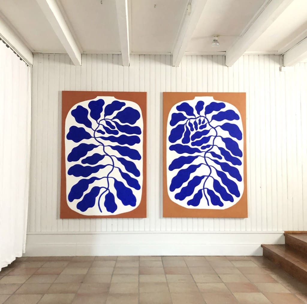 Urns I and Urns II by Linnea Andersson