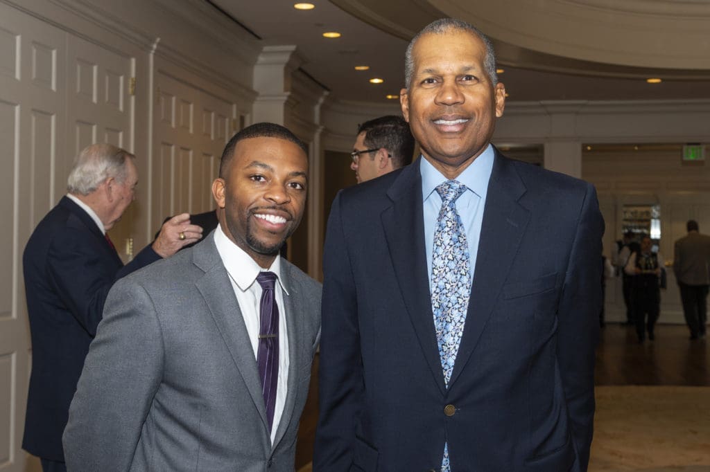 Dr. Alan Cowthran, Dr. Kevin Smith (Photo by Hugh Hargrave)