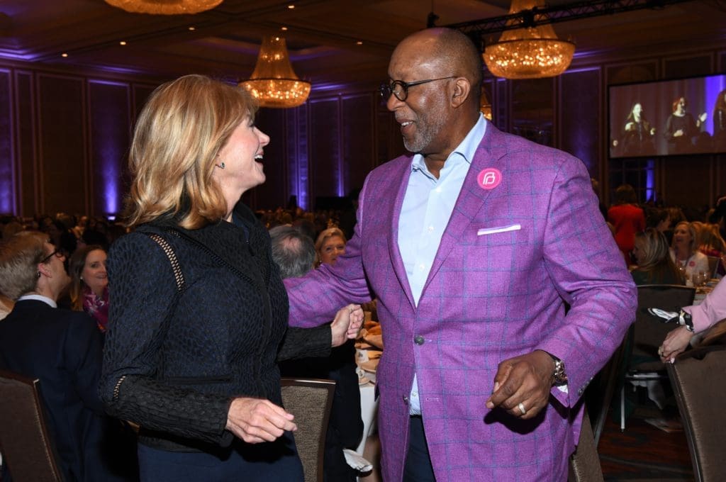 Wendy Davis and Ron Kirk (Photo by Kristina Bowman)