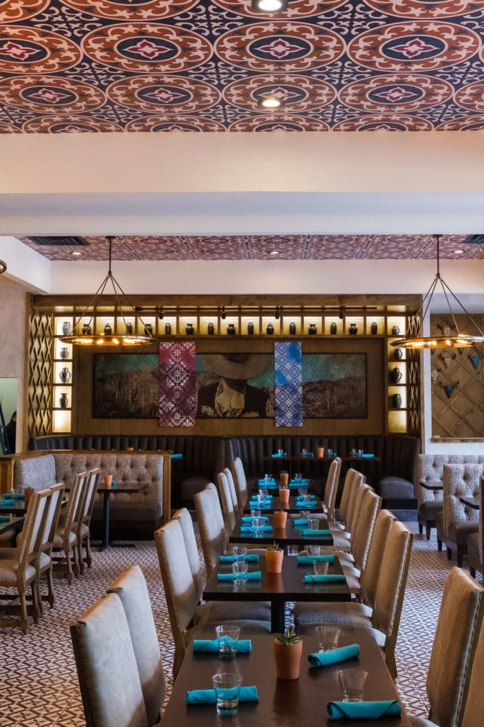 Primo's glamorous new interior.