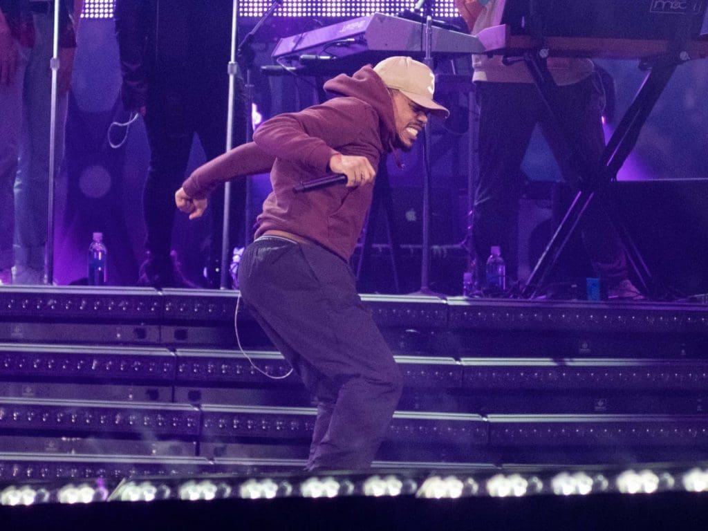 Chance the Rapper certainly brought the energy to the RodeoHouston's grand stage.