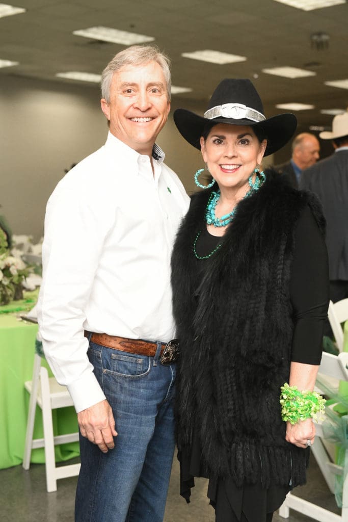 Tom & Lesha Elsenbrook at the 2018 steer auction breakfast