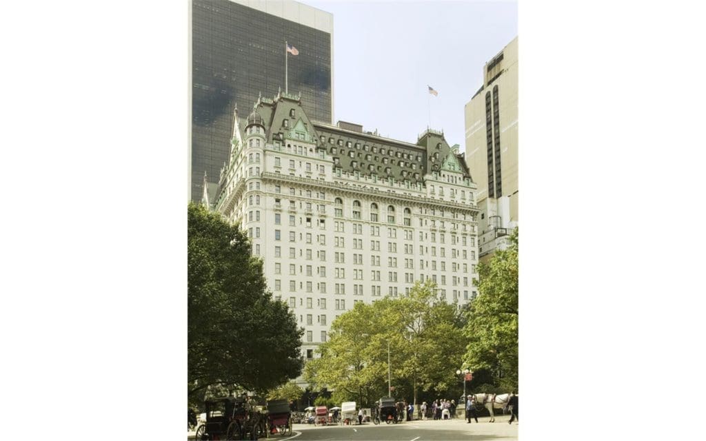 The Plaza Residences atop the Plaza Hotel at 1 Central Park South enjoy a prime Manhattan location. (Photo by Douglas Elliman )