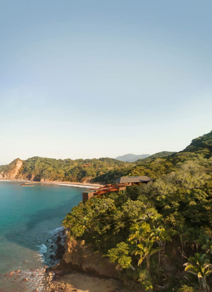 The soon to open One&Only Mandarina features luxury residences perched atop a jungle canopy. 