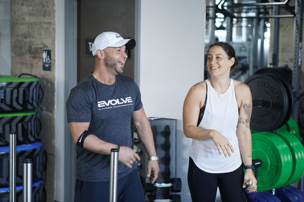 Popular downtown gym Evolve is led by Sharif Abboud. 
